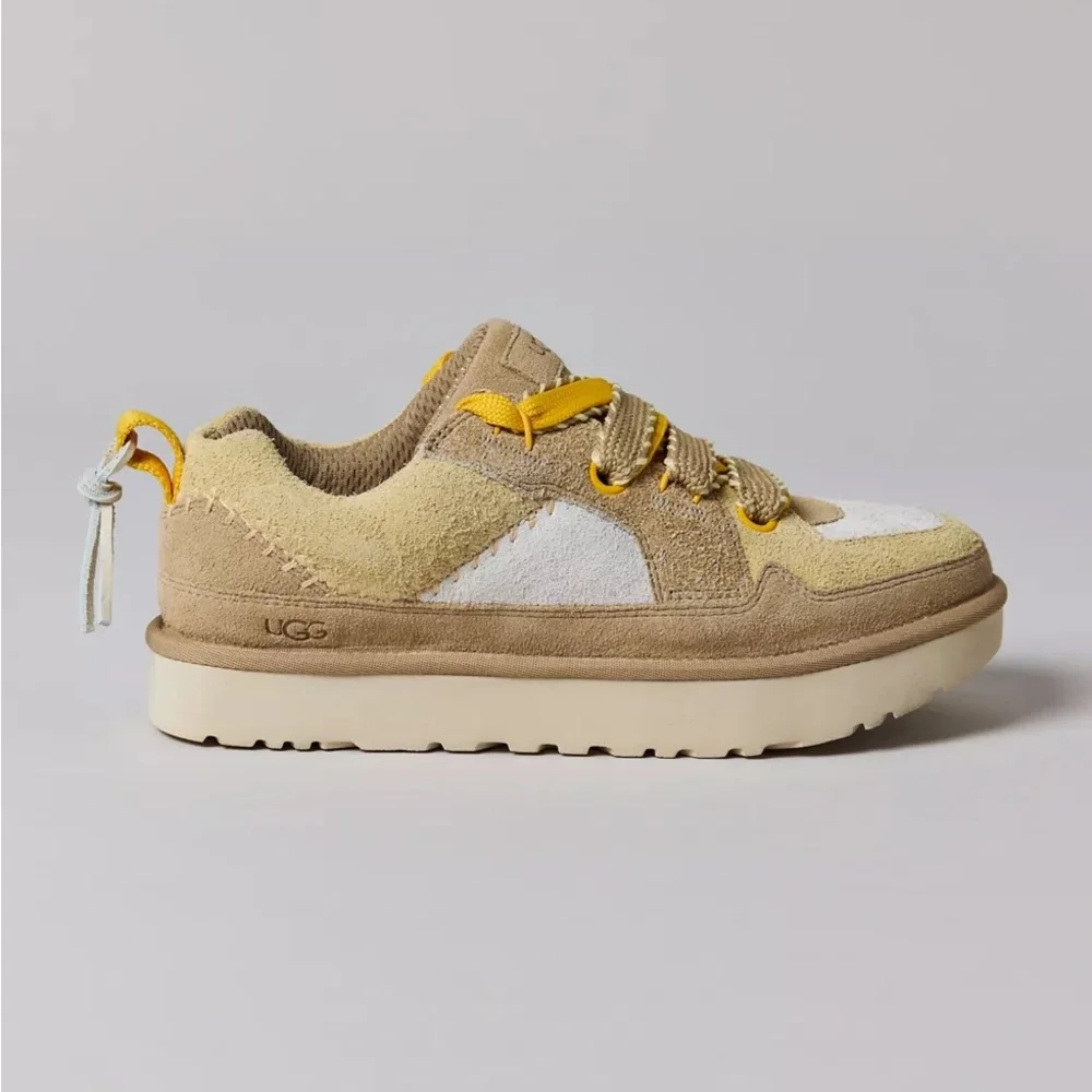 NEW UGG Women's Lo Lowmel Biarritz Shoe Boots in Mustard Seed